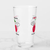 Verre Jote Red Cherry Kawaii Twins Anniversaire (Gauche)
