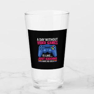 Verre Joueur Cadeau Une Journée Sans Jeux Vidéo