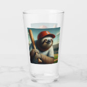 Verre Joueur de baseball Sloth (Dos)