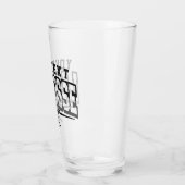 Verre Joueur de crosse personnalisé AJOUTER LE NOM D'Équ (Gauche)