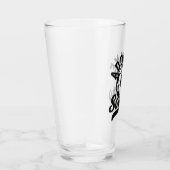 Verre Joueur de football AJOUTER LE NOM Équipe de footba (Droite)