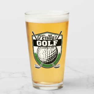 Verre Joueur de golf Pro Golf Country Club