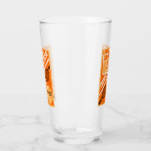 Verre Joueur de tennis de pelouse Art graphique (Gauche)