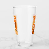 Verre Joueur de tennis de pelouse Art graphique (Droite)