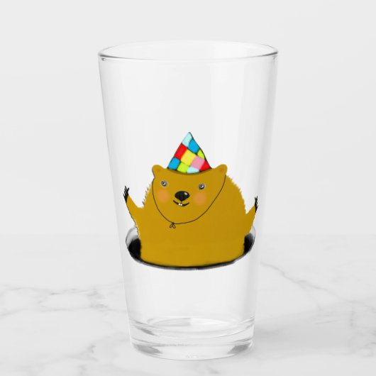 Verre Jour de la marmotte (Devant)