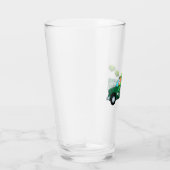 Verre Jour de la Saint Patrick Irlandais Leprechaun Funn (Droite)