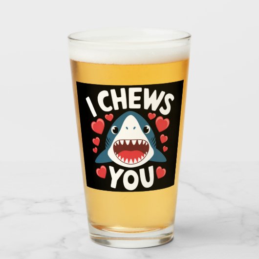 Verre Jour de la Saint-Valentin Cœur Léopard Mignon (Devant (rempli))