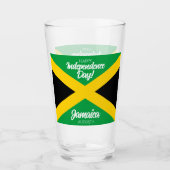 Verre Jour de l'indépendance de la Jamaïque drapeau nati (Devant)
