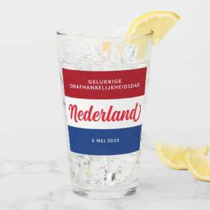 Verre Jour de l'indépendance de Pays-Bas