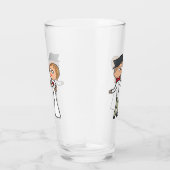 Verre Jour de mariage de mariée et de chambre (Droite)