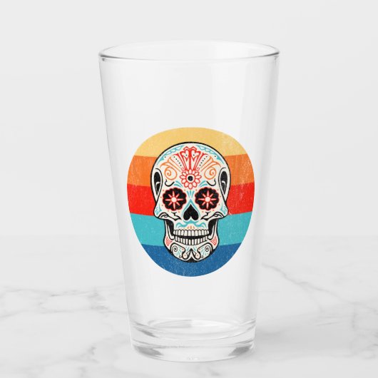 Verre Jour des morts (Devant)