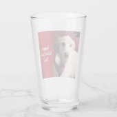 Verre Jour des Valentines avec papa (Dos)