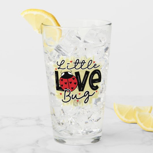 Verre Jour des Valentines de Bug Bug tendance (Devant glace)