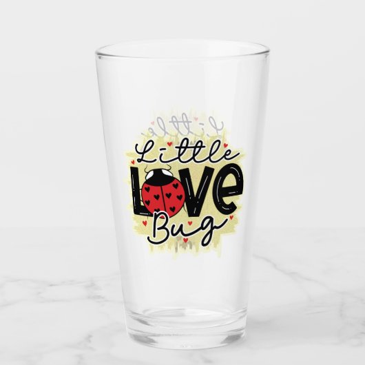 Verre Jour des Valentines de Bug Bug tendance (Devant)