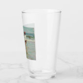 Verre Jour d'été à Brighton Beach (par E.H. Potthast) (Gauche)