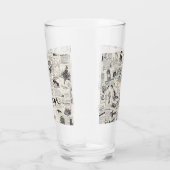 Verre Journal vintage (Droite)