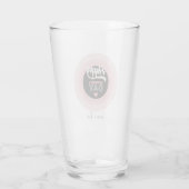 Verre Joyeuse fête des mères (Dos)