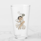 Verre Joyeuse mariée 11 (Dos)