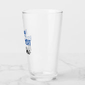 Verre Joyeuse pinte de bière à la retraite (Gauche)