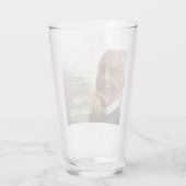 Verre Joyeuse retraite nom à ajouter photo années de ser (Dos)