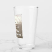 Verre Joyeuse retraite nom à ajouter photo années de ser (Gauche)