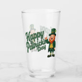 Verre Joyeuse Saint-Patrick Mignon Lutins (Devant)