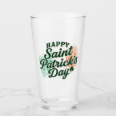 Verre Joyeuse Saint Patrick vintage  (Devant)