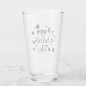 Verre Joyeuse Saint-Valentin (Dos)