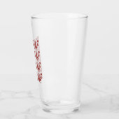 Verre Joyeuse Saint-Valentin Amour Couple (Gauche)