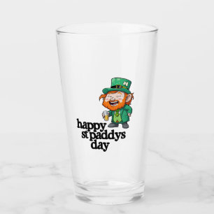 Verre Joyeuse St. Fête de la Saint-Patrick Bière de luti