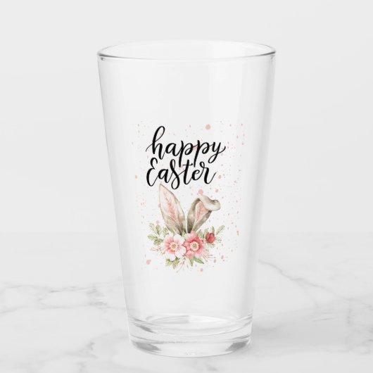 Verre Joyeuses Pâques (Devant)