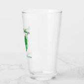 Verre Joyeuses vacances Élégant vert (Gauche)