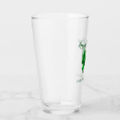 Verre Joyeuses vacances Élégant vert (Droite)