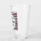 Verre joyeuses valentines adorent bug, cadeau de la Sain (Gauche)