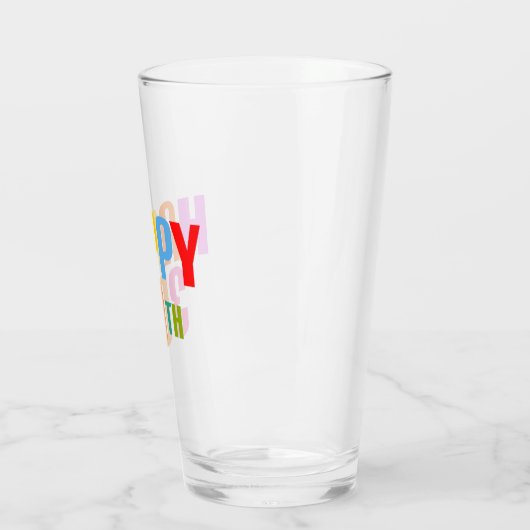 Verre Joyeux 30ème (Gauche)