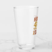 Verre Joyeux 41e Anniversaire Cadeau Amusant de Vaissell (Droite)