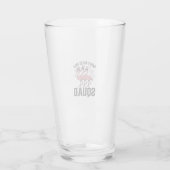 Verre Joyeux 4 juillet Flamingo Squad Vector Design_1 (Dos)