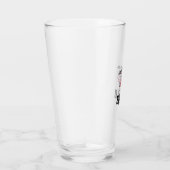 Verre Joyeux 4 juillet Flamingo Squad Vector Design_1 (Droite)
