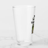 Verre Joyeux 50e anniversaire Pêche Photo Basse Poisson  (Droite)