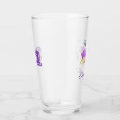 Verre Joyeux anniversaire avec nom et âge (Droite)