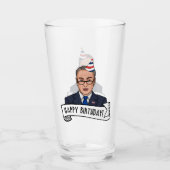 Verre Joyeux Anniversaire De Chuck Schumer (Devant)