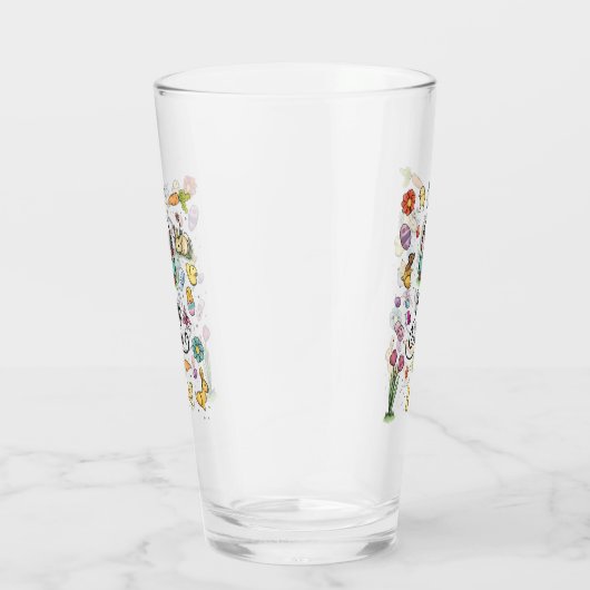 Verre Joyeux art de Pâques (Droite)