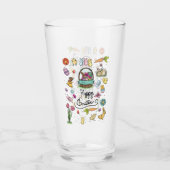 Verre Joyeux art de Pâques (Devant)