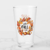 Verre Joyeux automne Y'all (Dos)