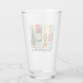 Verre Joyeux Grinchmas Collage de Fêtes (Dos)