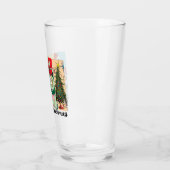 Verre Joyeux Grinchmas Collage de Fêtes (Gauche)