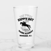 Verre Joyeux Jour Stables, Académie d'équitation, Norrid (Devant)