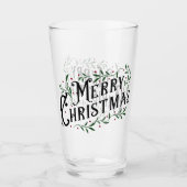 Verre Joyeux Noël (Devant)