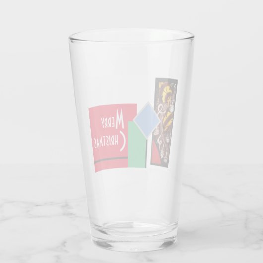 Verre Joyeux Noël (Dos)