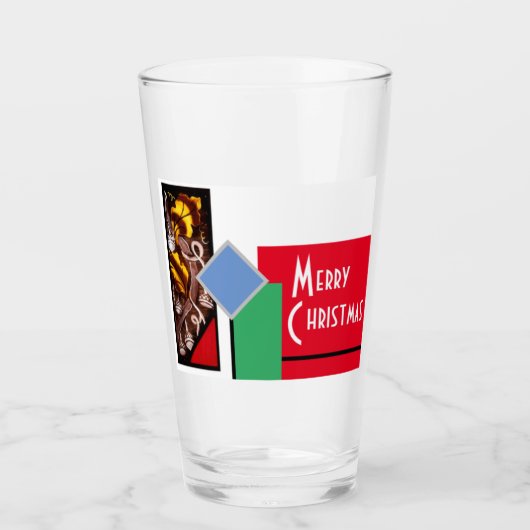 Verre Joyeux Noël (Devant)